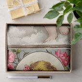 Vintager Viktorianischer Engel Valentine Seidenpapier (Geschenk)