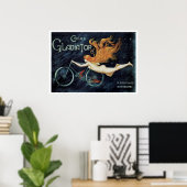 Vintager Viktorianischer Jugendstil, Gladiator Cyc Poster (Heimbüro)