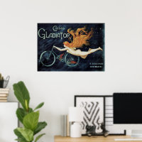 Vintager Viktorianischer Jugendstil, Gladiator Cyc