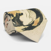 Vintager Viktorianischer Jugendstil, Mädchen mit M Krawatte (Gerollt)