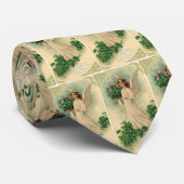 Vintager Viktorianischer Osterangel mit Blume Krawatte (Gerollt)