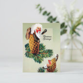 Vintager Viktorianischer Pineca Postkarte (Stehend Vorderseite)