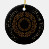 Vintager Viktorianischer romantischer Steampunker  Keramik Ornament (Vorne)
