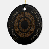 Vintager Viktorianischer romantischer Steampunker  Keramik Ornament (Links)
