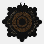 Vintager Viktorianischer romantischer Steampunker Ornament Karte (Vorderseite)