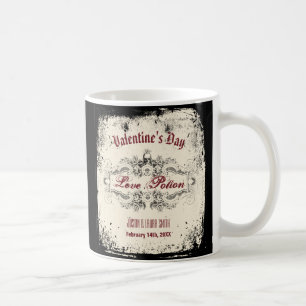Vintager viktorianischer Schädel Kaffeetasse