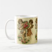 Vintager Viktorianischer Valentinstag, Angels Rose Kaffeetasse (Links)