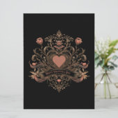 Vintager, Viktorianischer Valentinstag Feiertagskarte (Stehend Vorderseite)