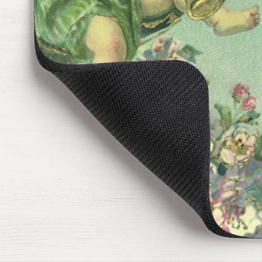 Vintager Viktorianischer Valentinstag Mousepad (Ecke)