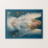 Vintager Viktorianischer Weihnachtsgel Puzzle (Horizontal)