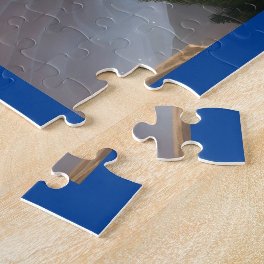 Vintager Viktorianischer Weihnachtsgel Puzzle (Seite)