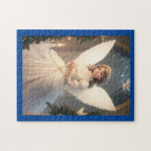 Vintager Viktorianischer Weihnachtsgel Puzzle (Horizontal)