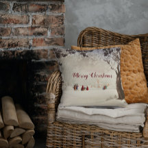 Vintager Viktorianischer Winterurlaub Weihnachten