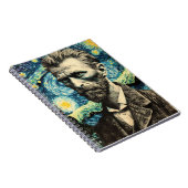 Vintager Vincent| Notebook-Journal Notizblock (Rechte Seite)