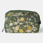 Vintager Vincent Van Gogh Bouquet Blume Name Waschbeutel (Rückseite)