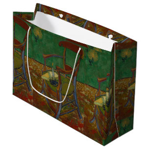 Vintager Vincent van Gogh Gauguins Vorsitzender Große Geschenktüte