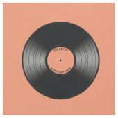 Vintager Vinylmusik-Aufzeichnungs-Nachtklub oder Stoff (Nahaufnahme)