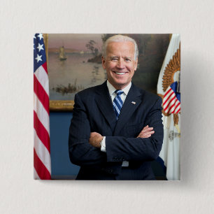 Vintager Vizepräsident Joe Biden Portrait Button