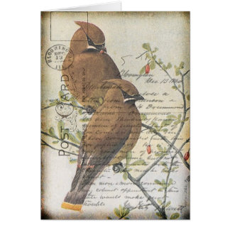 Vintager Vogel