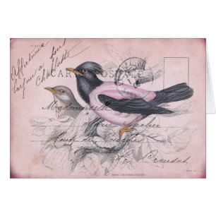 Vintager Vogel