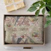 Vintager Vogel aus Gewebepapier Seidenpapier (Geschenk)