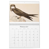 Vintager Vogel-Kalender - 2013 Kalender (Feb 2027)