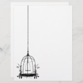 Vintager Vogelkäfig (Vorne/Hinten)