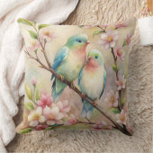 Vintager Vogelspieß Kissen (Decke)