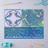 Vintager Vogue: Bird-Riege Seidenpapier (Basteln)