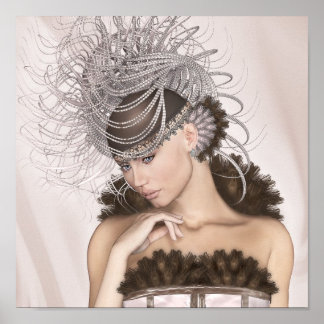 Vintager Vogue Poster