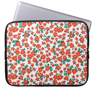 Vintager volkstümlicher Hintergrund. Nahtlos Vinta Laptopschutzhülle
