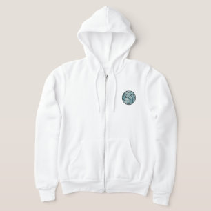 Vintager Volleyball-Sommerurlaub Hoodie
