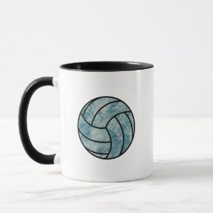 Vintager Volleyball-Sommerurlaub Tasse