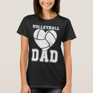 Vintager Volleyball-Vater 11 T-Shirt