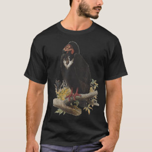 Vintager Vulture Scientific Zeichnend Türkei RedHe T-Shirt