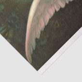 Vintager Wächter Engel Angeln Christliche Kunst Seidenpapier (Ausschnitt)