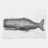 Vintager Wal Handtuch (Horizontal)