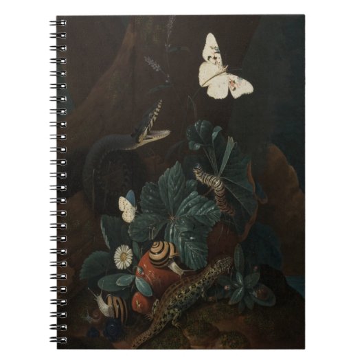 Vintager Waldboden Stillleben Notizblock (Vorderseite)