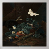 Vintager Waldboden Stillleben Poster (Vorne)