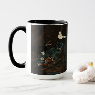 Vintager Waldboden Stillleben Tasse