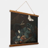 Vintager Waldboden Stillleben Wandteppich Mit Holzrahmen (Gewinkelt)