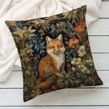 Vintager Waldfox Botanischer Blumengarten