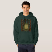 Vintager Waldfrosch Hoodie (Vorne ganz)