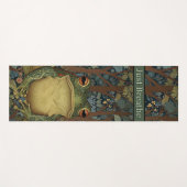 Vintager Waldfrosch Yogamatte (Vorderseite (Horizontal))