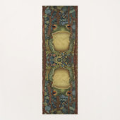 Vintager Waldfrosch Yogamatte (Vorderseite)