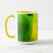 Vintager Waldträumer - Abstrakte Naturerlebnisse Tasse (Links)