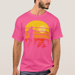 Vintager Wanderberg Klettersteig Im Freien Reitaus T-Shirt