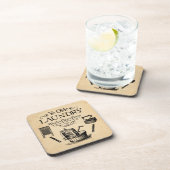 Vintager Waschraum Untersetzer (Rechte Seite)