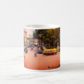 Vintager Washington Square, Newport, Rhode Island Kaffeetasse (Mittel)
