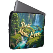Vintager Wasserfall Beste Mama je Laptopschutzhülle (Vorne Rechts)